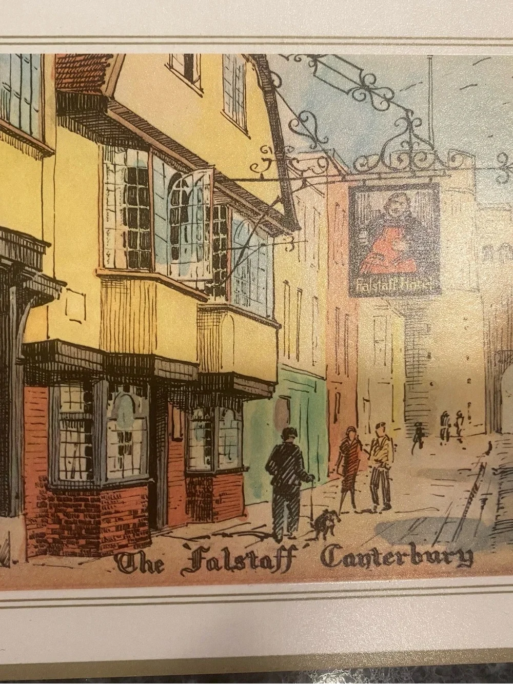 Pimpernel UK English vintage placemats  historic pubs